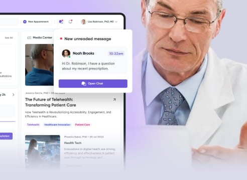 End-to-end practice management software