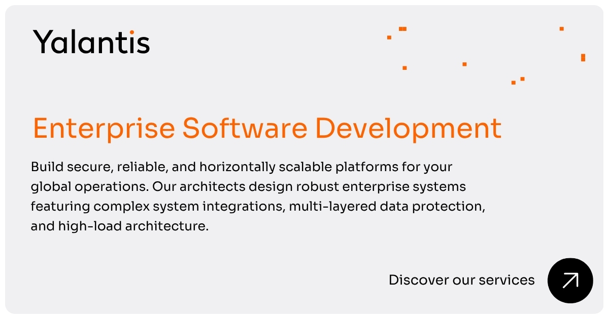 Enterprise software development services at Yalantis