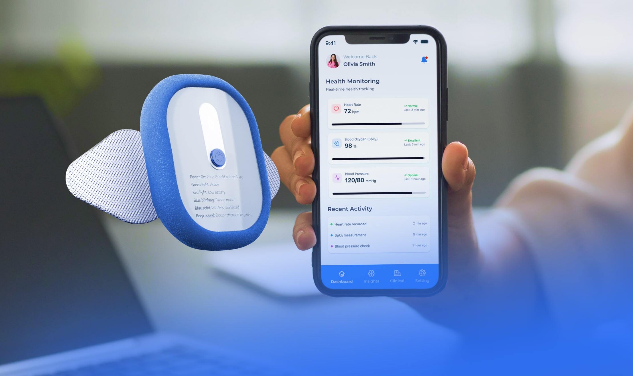 Integration von mobilen Apps und medizinischen Geräten mit KI