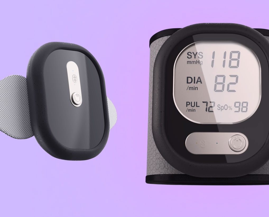 Wearable ECG device and oxygen/blood pressure tracker