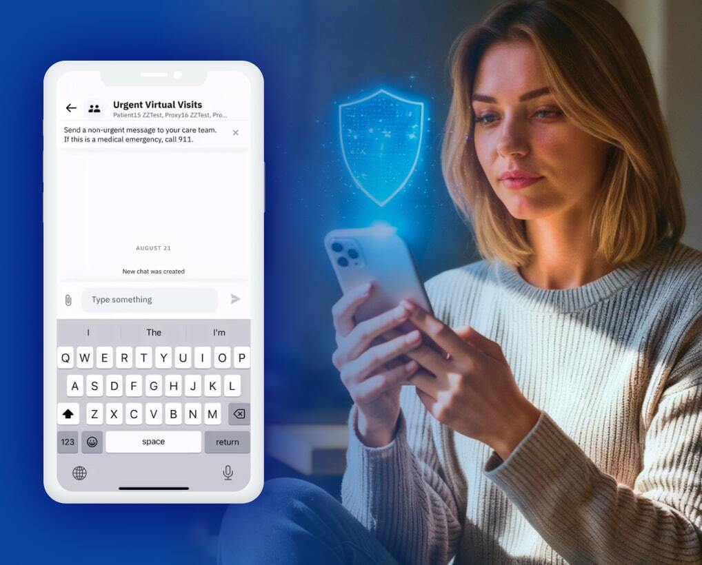 Set up safe data exchange