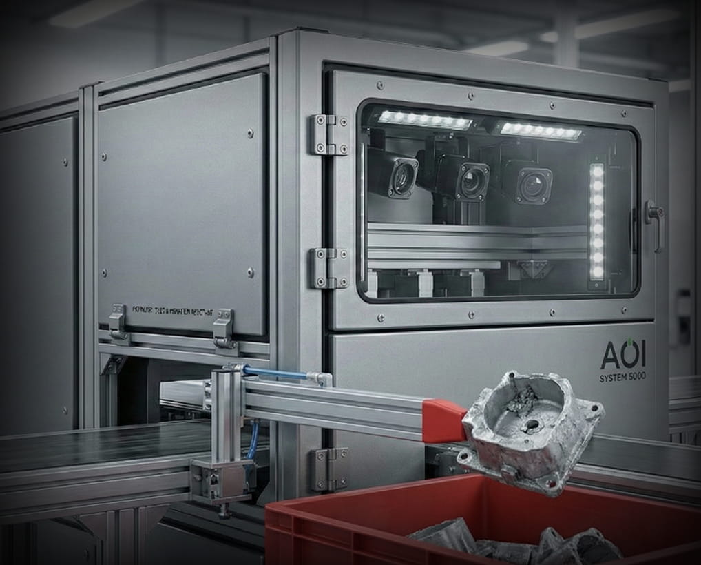 OPC UA integration with automatic part rejection