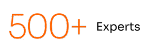 500+ experts