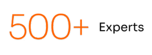 500+ experts