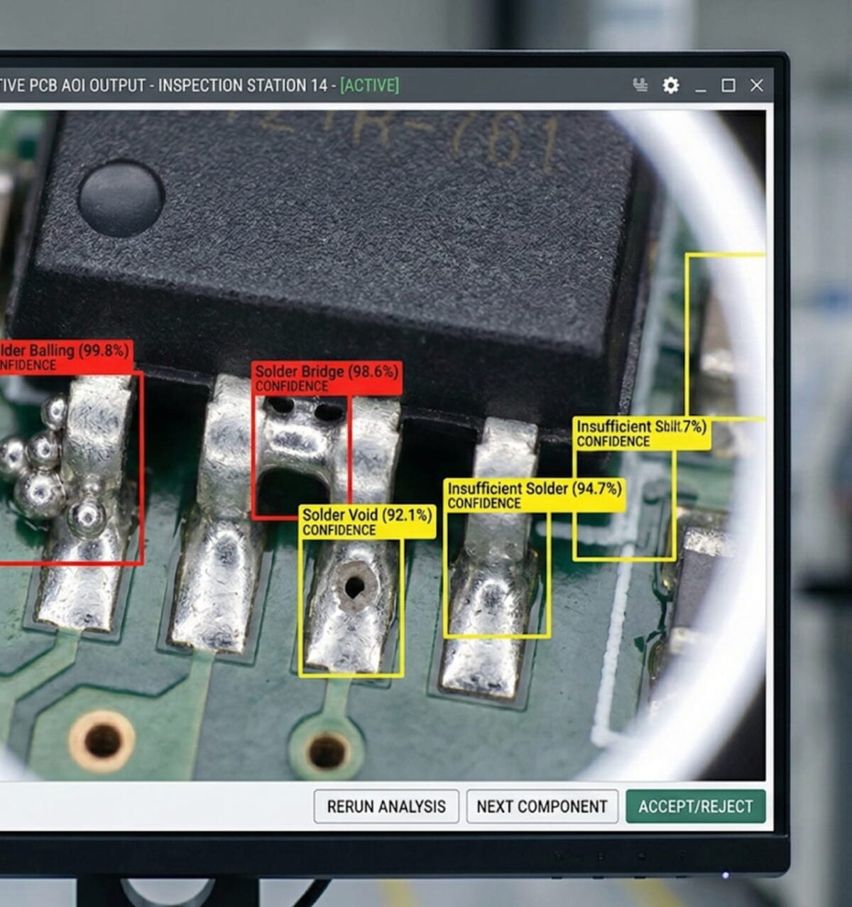 Сustom defect classifier