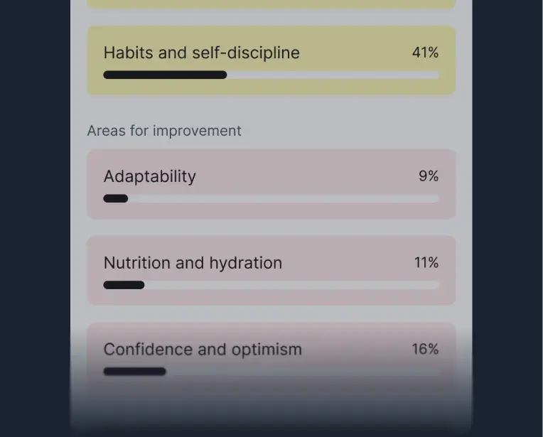 Mood tracker interface + therapist dashboard with trend visualization