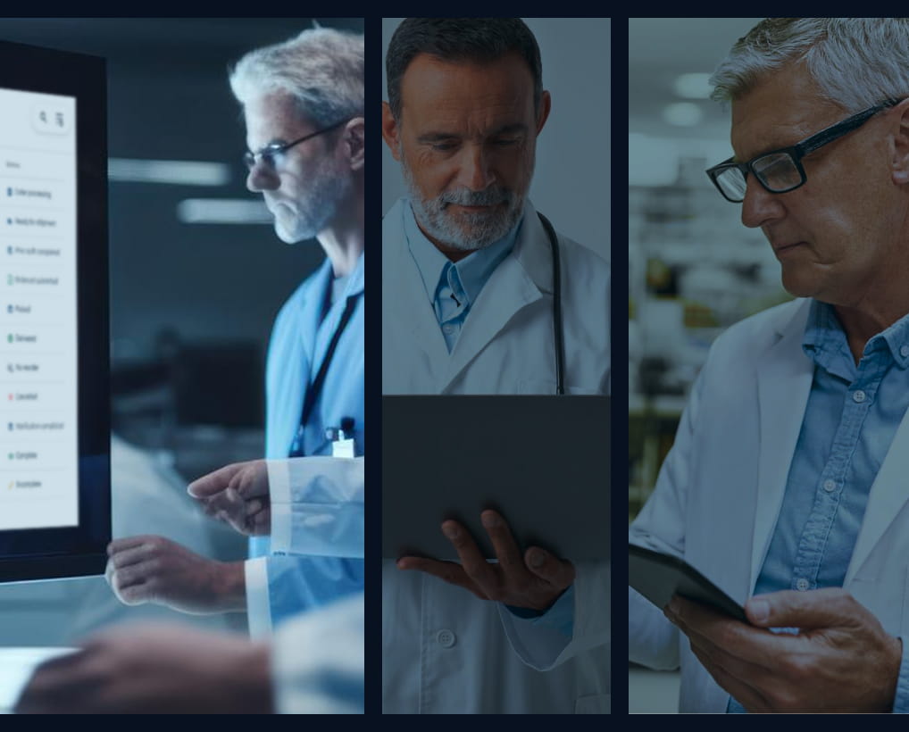 Role-based UI: nurse view vs. billing view vs. manager view
