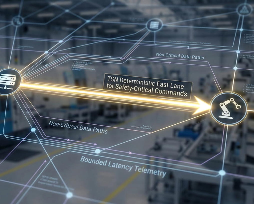 Time-Sensitive Networking for critical controls