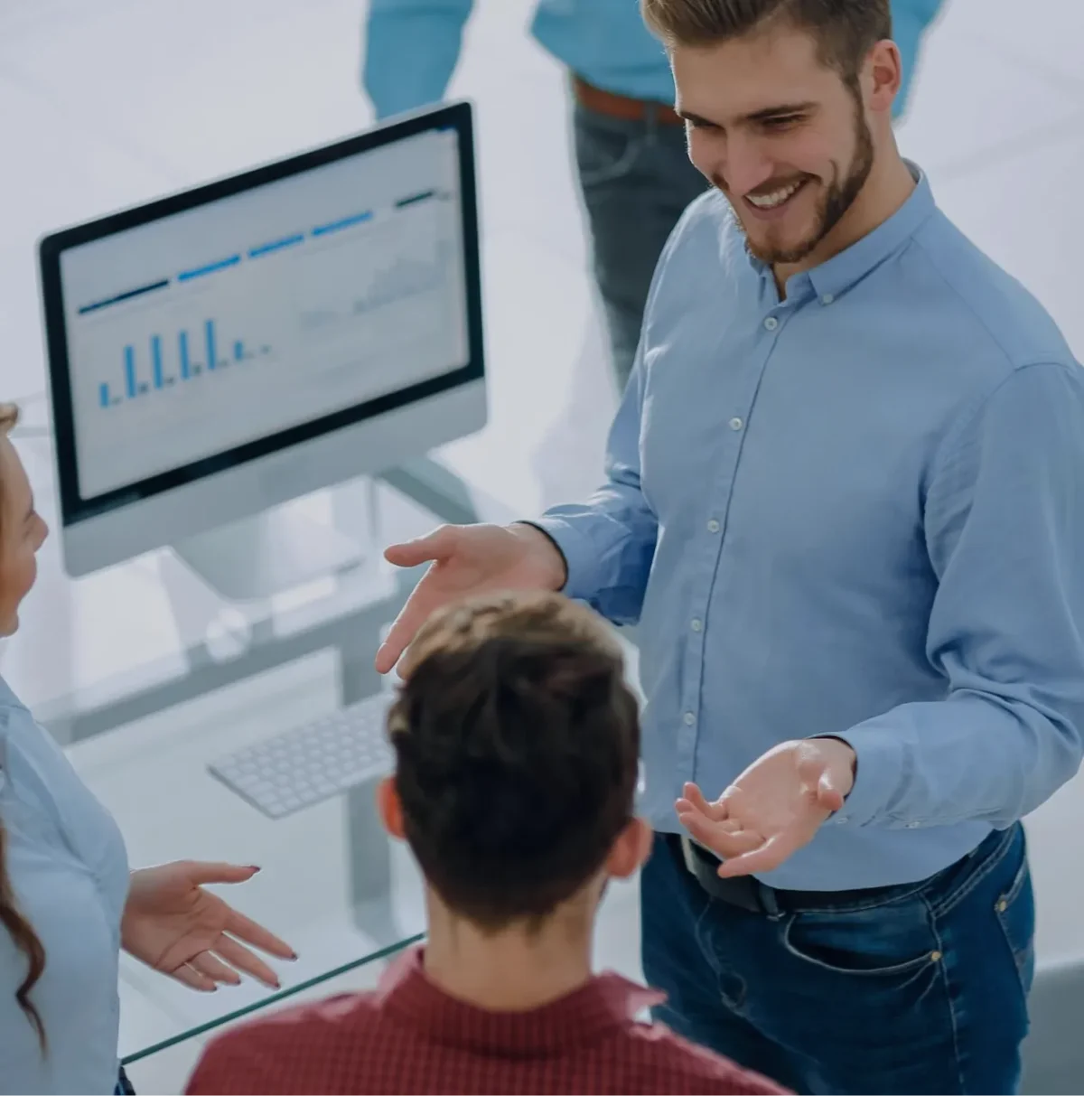 Team augmentation services for an IoT solution provider
