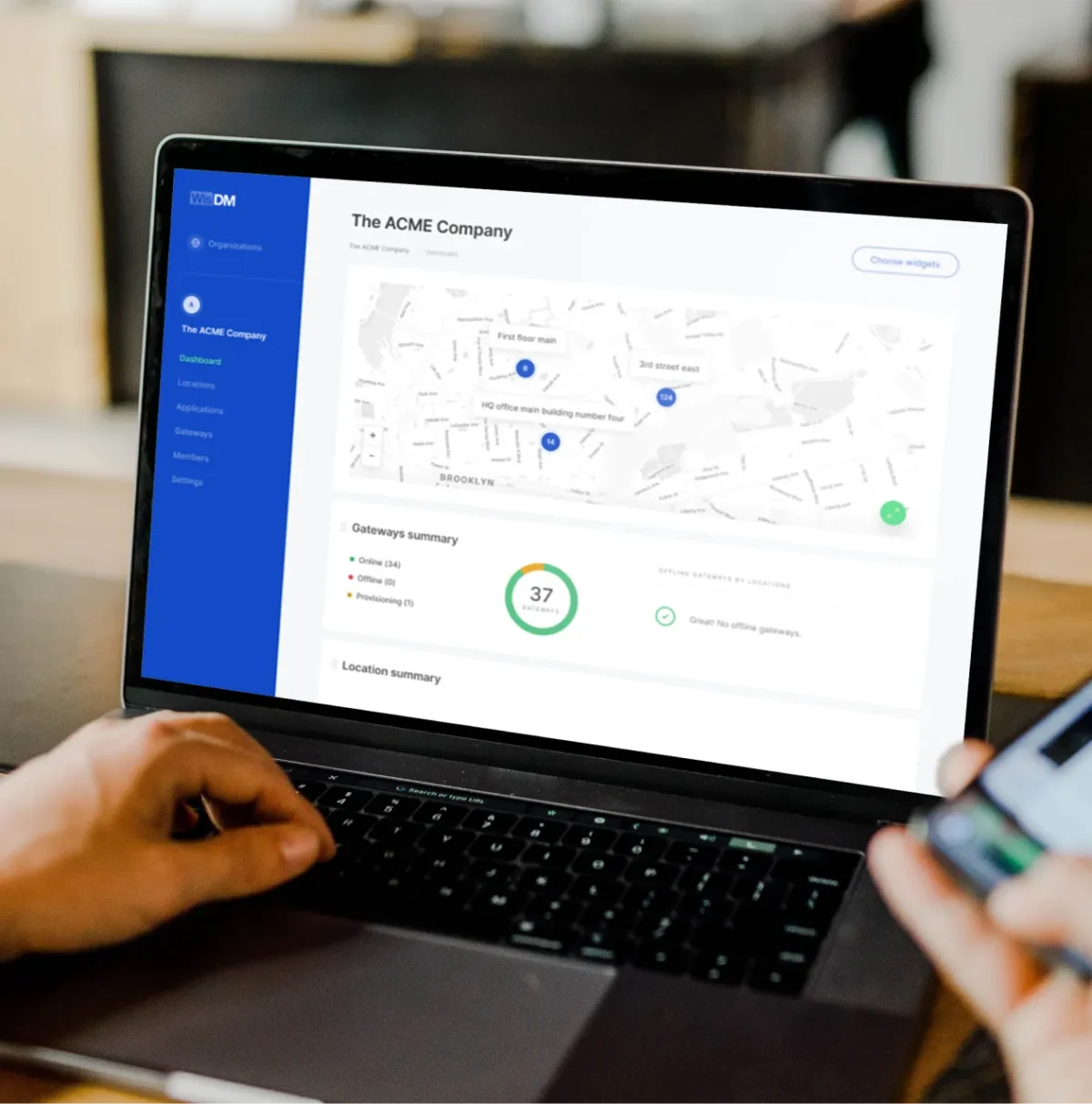 IoT network management platform