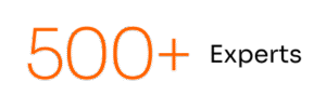 500+ Experts