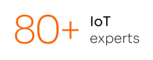 80+ IoT experts