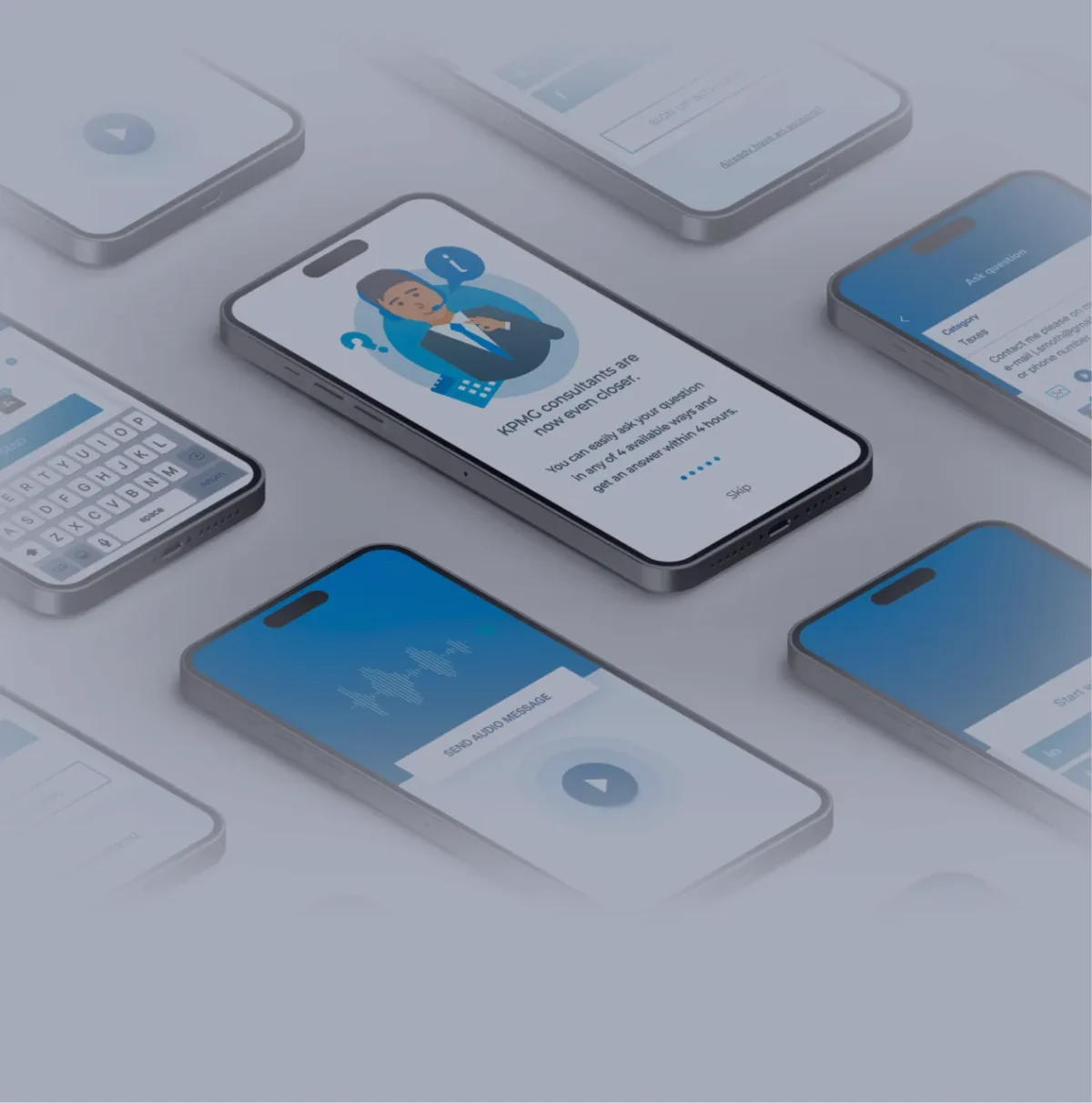 A mobile communication platform for KPMG