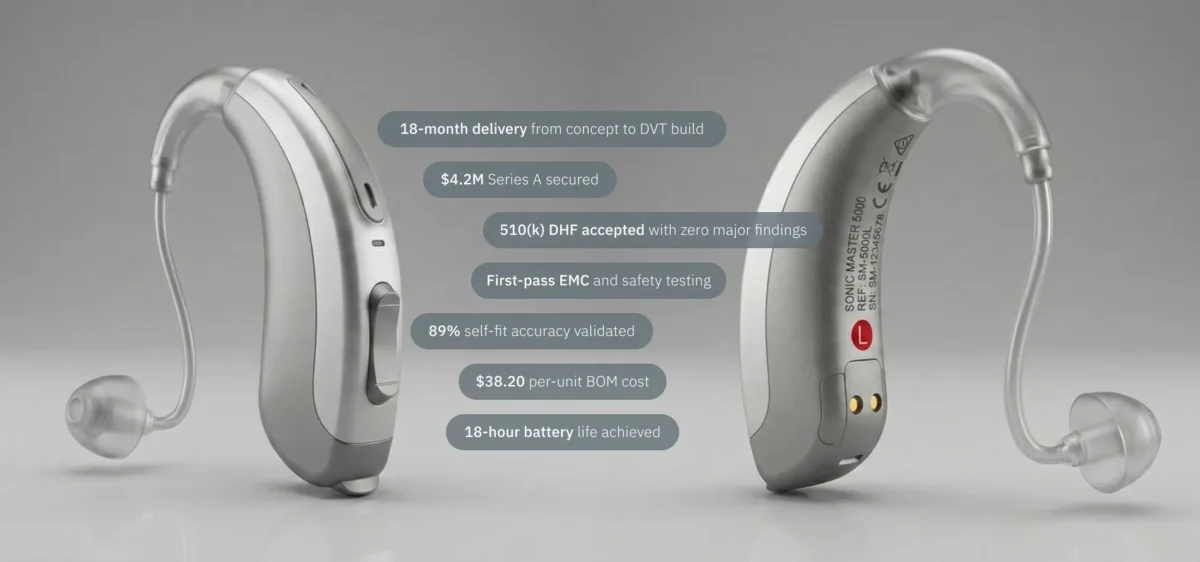 Full-Cycle Hearing Aid Development