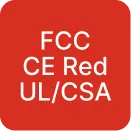 FCC Part 15, CE RED, UL/CSA