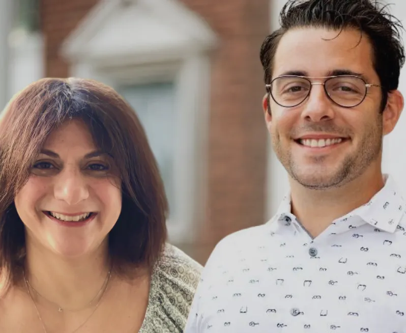 Laurie Rosatone, Editor-in-Chief, and Tim Lindner, PM of Digital Products