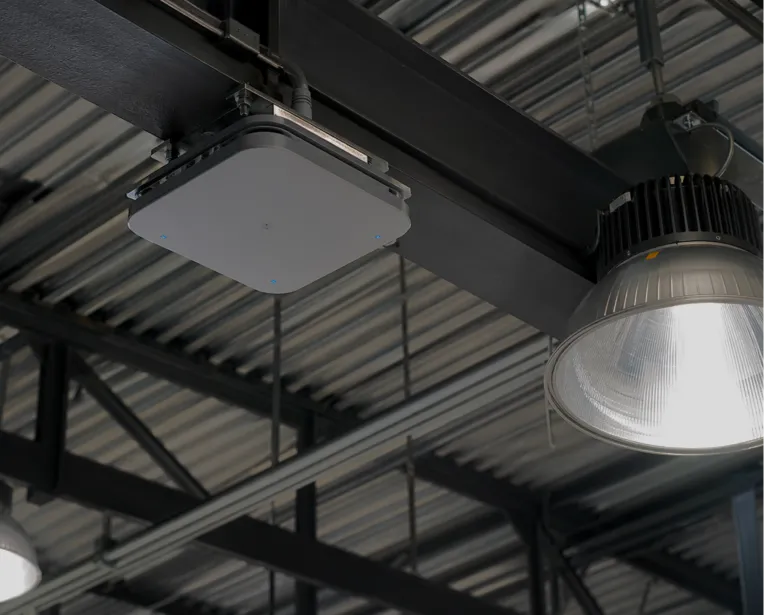 Ceiling-mounted locator array