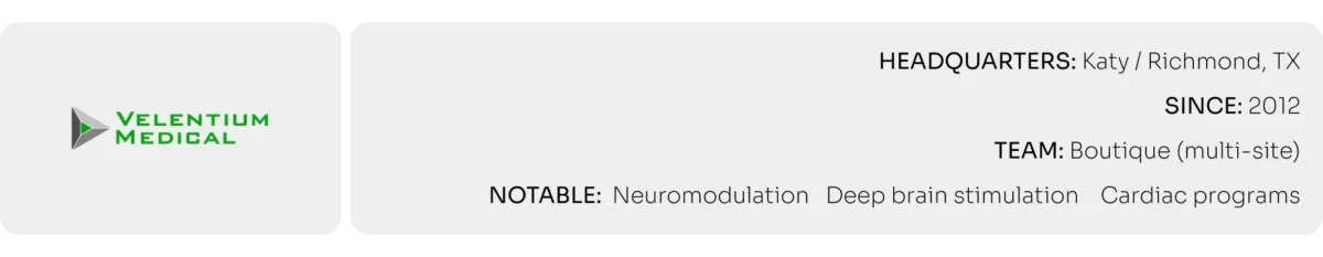 Velentium Medical