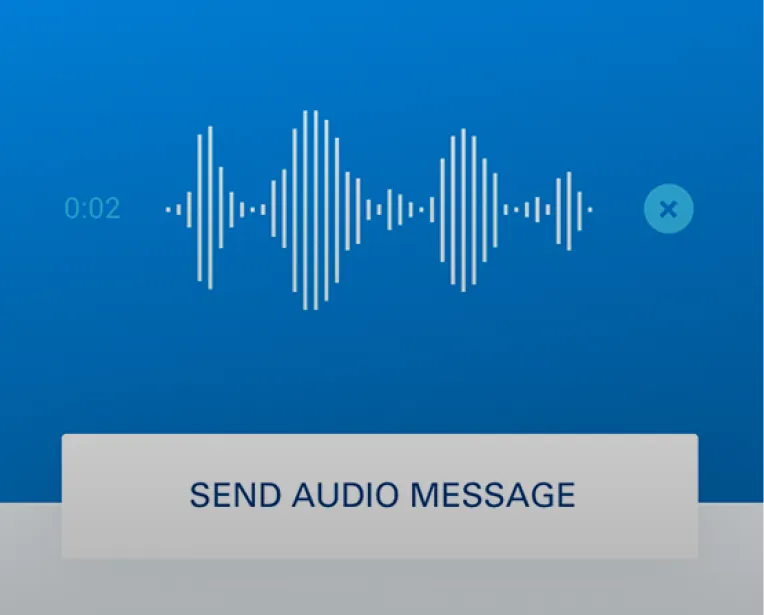 Sprach-zu-Text-Interface