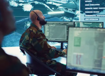 Sichere militärische Kommunikationsinfrastruktur
