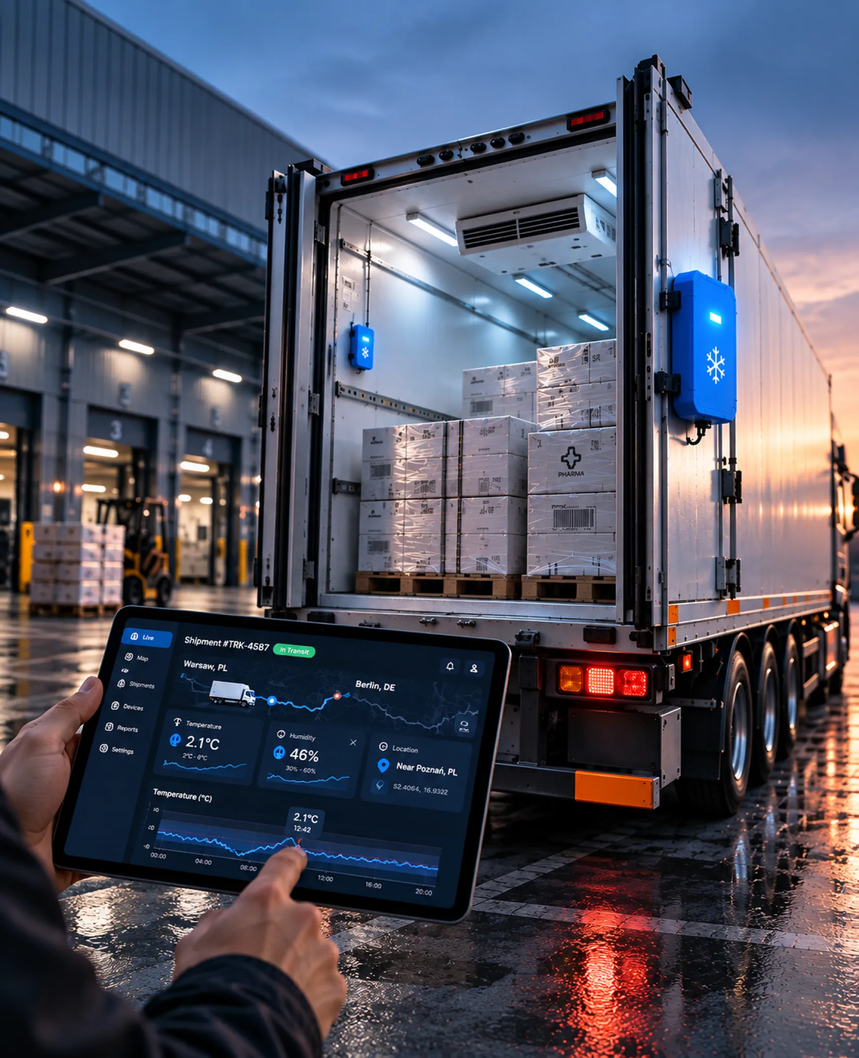 IoT Solutions for Cold Chain Logistics